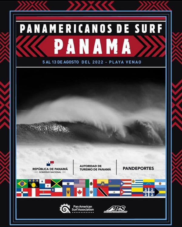 Panamericanos de Surf 2022 | Sebastián Williams y Jonathan Melendres "Gordo" representando a México
